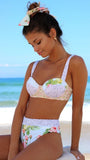 Floral Leopard Push-Up BIkini Sets